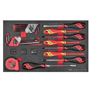 Teng Tools 54-Piece Slotted Hex Screwdriver Set TEFMD54