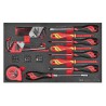Teng Tools 54-Piece Slotted Hex Screwdriver Set TEFMD54