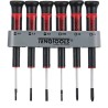 Teng Tools Precision Flat Tip 6-Piece Mini Screwdriver Set MDM706
