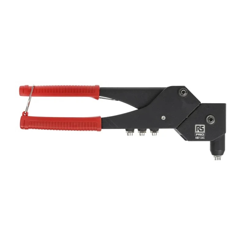 RS PRO Heavy-Duty Swivel Head Rivet Gun 2.4-4.8mm Die Cast Aluminium Alloy 487-141