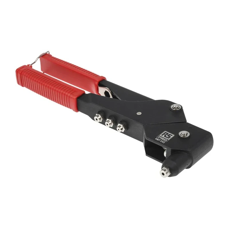 RS PRO Heavy-Duty Swivel Head Rivet Gun 2.4-4.8mm Die Cast Aluminium Alloy 487-141