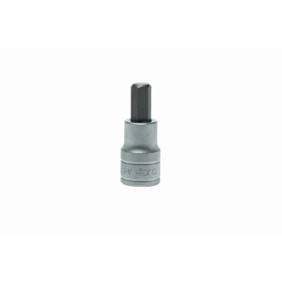 Teng Tools 1/2 in Drive 10 mm Bit Socket Square Drive Chrome Plated Alloy Steel 55mm Overall Length M121510-C