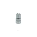 Teng Tools 1/2 in Drive 13 mm 6 Point Bi-Hexagon Socket Chrome Vanadium Steel Satin Finish M1205136-C