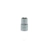 Teng Tools 1/2 in Drive 13 mm 6 Point Bi-Hexagon Socket Chrome Vanadium Steel Satin Finish M1205136-C