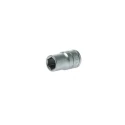 Teng Tools 1/2 in Drive 13 mm 6 Point Bi-Hexagon Socket Chrome Vanadium Steel Satin Finish M1205136-C