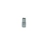 Teng Tools 1/4 in Drive 7 mm 6 Point Hex Socket with Satin Finish, Chrome Vanadium Steel, 25mm Overall Length M140507-C