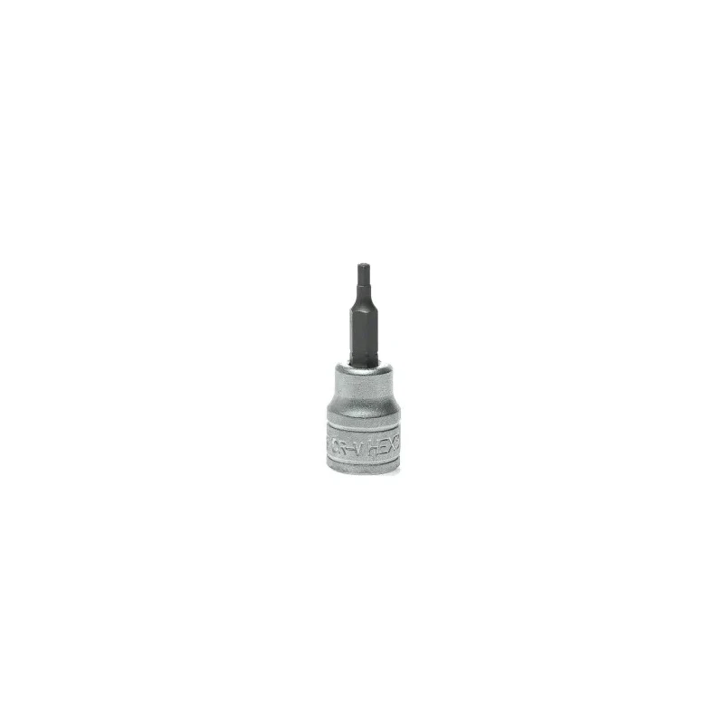 Teng Tools 3/8 in Drive 3 mm Bit Square Alloy Steel Chrome Finish Overall Length 18mm M381503-C