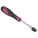 Teng Tools Hexagon Nut Driver, 30 mm Stainless Steel Blade, Bi-Material Handle, 183mm Overall MDQ183