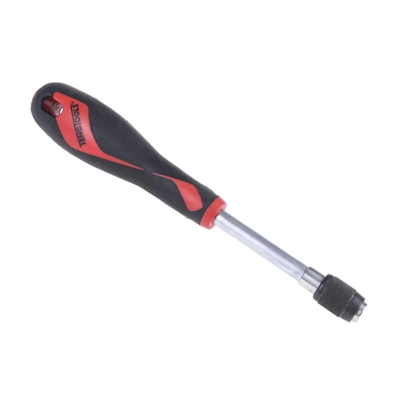 Teng Tools Hexagon Nut Driver, 30 mm Stainless Steel Blade, Bi-Material Handle, 183mm Overall MDQ183