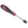 Teng Tools Hexagon Nut Driver, 30 mm Stainless Steel Blade, Bi-Material Handle, 183mm Overall MDQ183