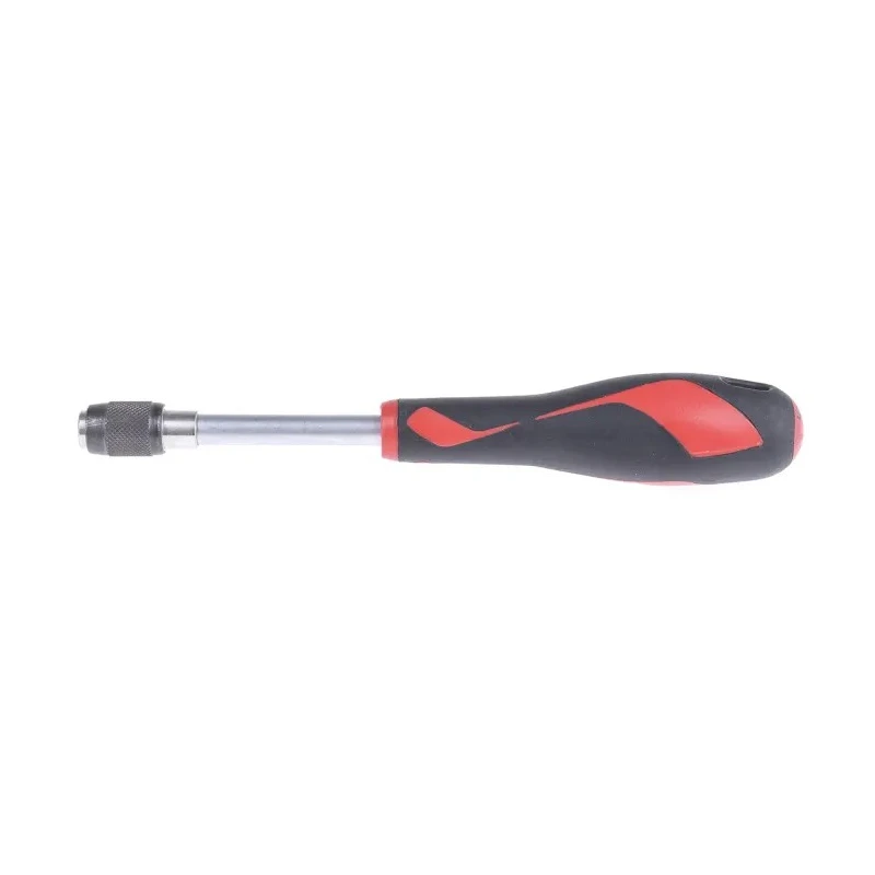 Teng Tools Hexagon Nut Driver, 30 mm Stainless Steel Blade, Bi-Material Handle, 183mm Overall MDQ183