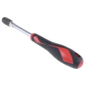 Teng Tools Hexagon Nut Driver, 30 mm Stainless Steel Blade, Bi-Material Handle, 183mm Overall MDQ183