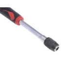 Teng Tools Hexagon Nut Driver, 30 mm Stainless Steel Blade, Bi-Material Handle, 183mm Overall MDQ183