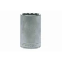 Teng Tools 1/2 in Drive 36 mm 12 Point Satin Finish Chrome Vanadium Steel Socket M120636-C