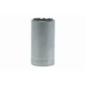 Teng Tools 1/2 in Drive 32 mm 12 Point Satin Finish Chrome Vanadium Steel Socket M120632-C