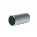 Teng Tools 1/2 in Drive 32 mm 12 Point Satin Finish Chrome Vanadium Steel Socket M120632-C