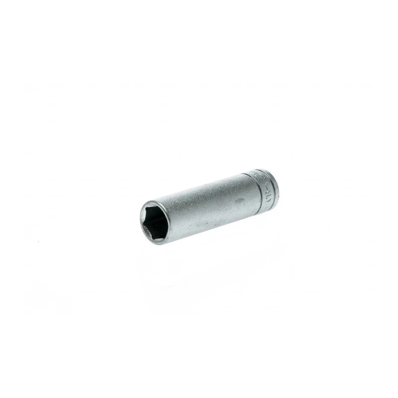Teng Tools 1/4 in Drive 10 mm 6 Point Socket Satin Finish Chrome Vanadium Steel 49.5mm Overall Length M140610-C