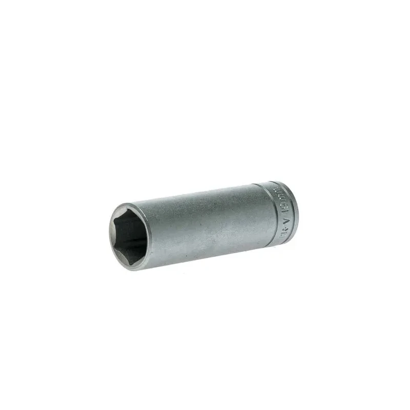 Teng Tools 1/2 in Drive 19 mm 6 Point Chrome Vanadium Socket 79mm Overall Length M1206196-C