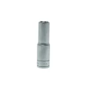 Teng Tools 1/2 in Drive 13 mm 6 Point Socket Satin Finish Chrome Vanadium Steel Overall Length 79mm M1206136-C