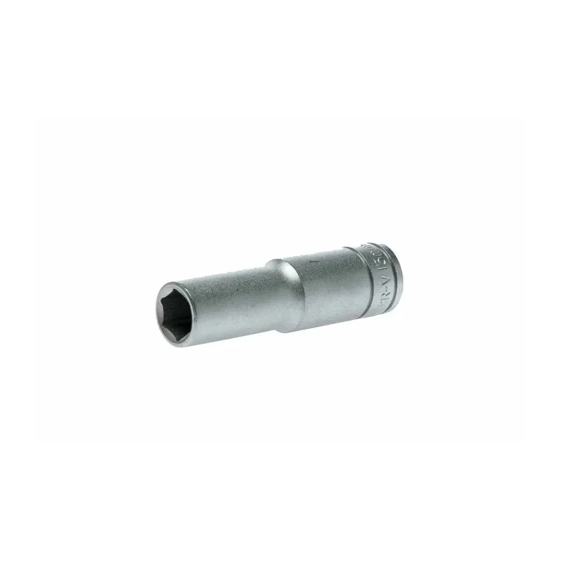 Teng Tools 1/2 in Drive 13 mm 6 Point Socket Satin Finish Chrome Vanadium Steel Overall Length 79mm M1206136-C