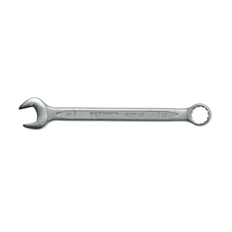 Teng Tools Combination Spanner Satin Finish, 16 mm Size, 200 mm Overall Length 600516