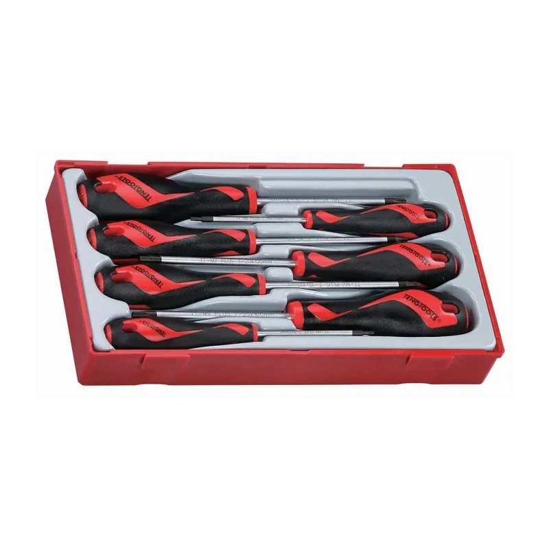Teng Tools Standard Screwdriver Set 7-Piece TX and TPX Drivers TT917TXN