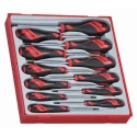 Teng Tools Standard Screwdriver Set 12-Piece T x 6 to T x 45 TX with Bi-Material Handle TTD912TXN