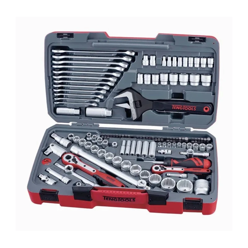 Teng Tools 127 Piece Automotive Tool Kit with Case TM127