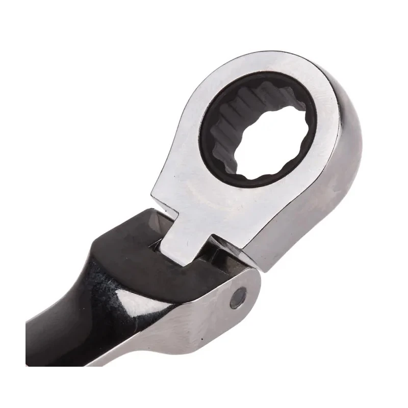 RS PRO Combination Ratchet Spanner 11 mm Chrome Vanadium Steel Chrome Finish 487-185