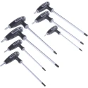 Teng Tools 7 Piece L Metric Hex Key Set Long Arm Hex Ball End TTTX7