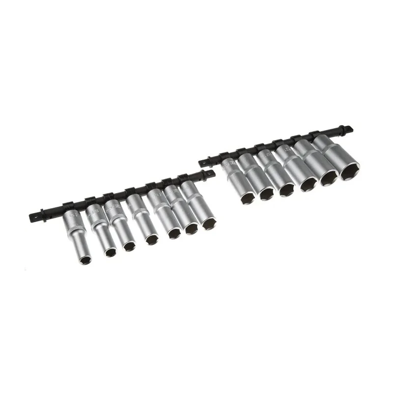 RS PRO 13-Piece 1/2 in Square Drive Deep Socket Set Chrome Vanadium Steel 487-173