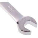RS PRO Combination Ratchet Spanner 8 mm, 136mm Overall Length Chrome Vanadium Steel Chrome Finish 487-189