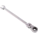 RS PRO Combination Ratchet Spanner 8 mm, 136mm Overall Length Chrome Vanadium Steel Chrome Finish 487-189