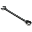 RS PRO 12-Piece Ratchet Spanner Set, 8 To 19 mm, Chrome Vanadium Steel 487-191