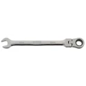 RS PRO Combination Ratchet Spanner 10 mm, 136mm Overall Length Chrome Vanadium Steel Chrome Finish 487-220