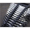 RS PRO 12-Piece Hinged Ratchet Combination Spanner Set 8 to 19 mm Chrome Vanadium Steel 487-268