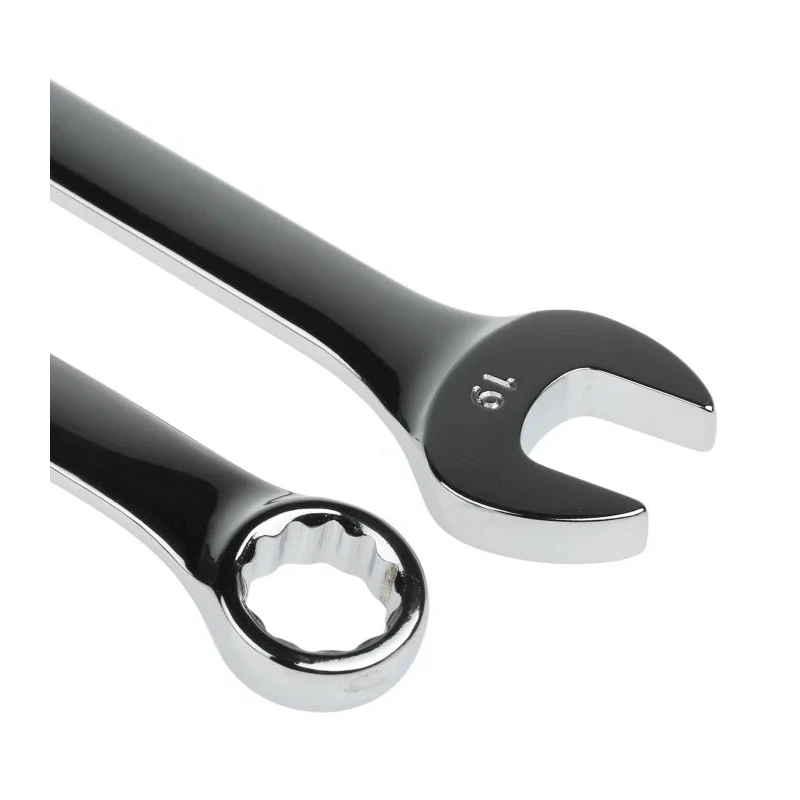 RS PRO 11-Piece Chrome Vanadium Steel Metric Combination Spanner Set, 6 To 19 mm 487-258