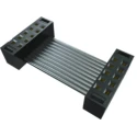 Samtec TCSD Series Flat Ribbon IDC Socket Cable Assembly 3.175 mm Length Tiger Eye IDC to Tiger Eye IDC TCSD-10-D-03.00-01-N