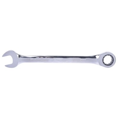RS PRO Combination Ratchet Spanner 24 mm, 325mm Overall 487-270