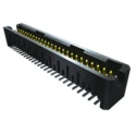 Samtec Right Angle Through Hole PCB Header 14 Contacts 1.27 mm Pitch 2 Row Shrouded TFML-107-01-S-D-RA