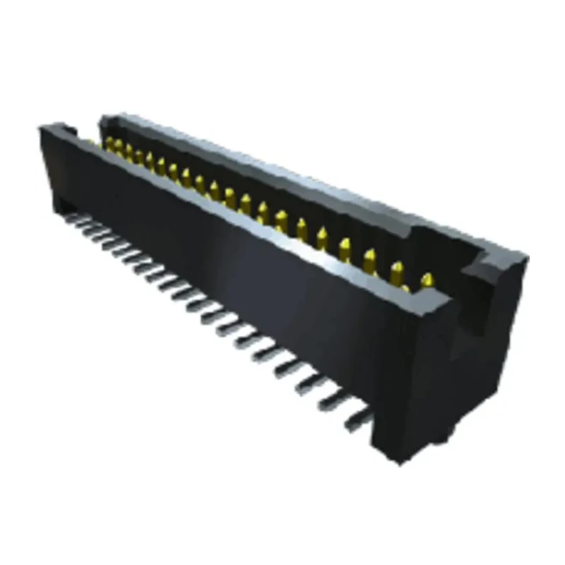 Samtec TFM Series Straight Through Hole PCB Header with 60 Contacts, 1.27 mm Pitch, 2 Row, Shrouded, 3.2A TFM-130-02-L-D-DS