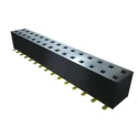 Samtec TLE Series Straight Surface PCB Socket 20-Contact 2 Row 2 mm Pitch Solder TLE-110-01-G-DV-K-TR