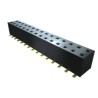 Samtec Straight Surface PCB Socket 34-Contact 2 Row 2 mm Pitch Solder TLE-117-01-G-DV
