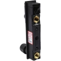 Key Instruments Series Variable Area Flow Meter for Gas, 0.05L/min to 0.5L/min Flow Rate, Polycarbonate Housing, 1/8 MR3000