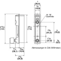 Key Instruments MR3000 Series Variable Area Flow Meter for Gas, 0.4L/min Min, 5L/min Max MR3000