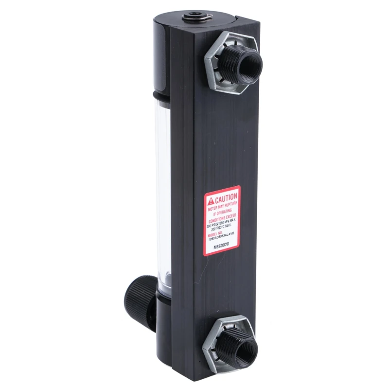 BROOKS GR Series Variable Area Flow Meter 0.5L/min to 5L/min Borosilicate Glass, 13.7bar, 93°C 1250AD6053ALAVB