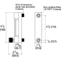 BROOKS GR Series Variable Area Flow Meter 0.5L/min to 5L/min Borosilicate Glass, 13.7bar, 93°C 1250AD6053ALAVB