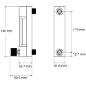 BROOKS GR Series Variable Area Flow Meter 0.5L/min to 5L/min Borosilicate Glass, 13.7bar, 93°C 1250AD6053ALAVB