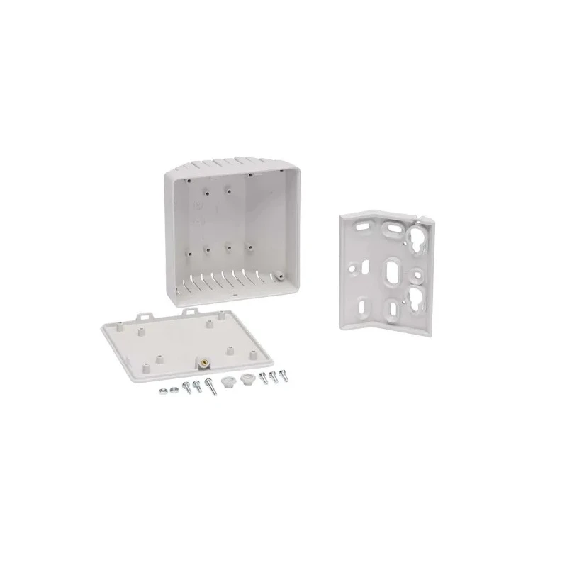 CAMDENBOSS 1500 Series Grey Light Grey Lid Plastic Enclosure IP30, 100 mm x 100 mm x 53.2 mm CB1500-10VGY-KIT