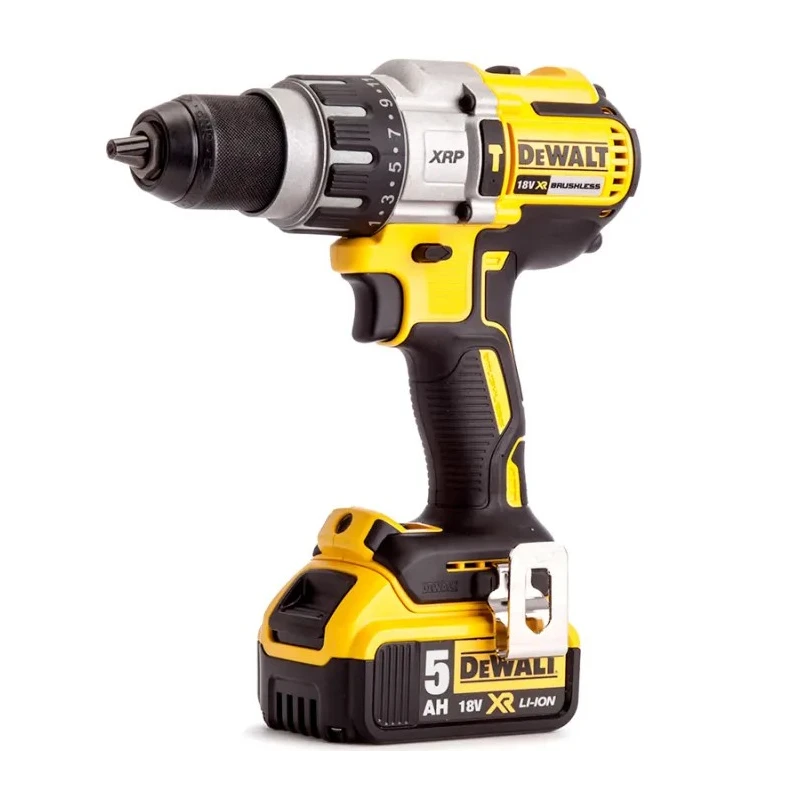 DeWALT Brushless Cordless Combi Drill 18 V 13 mm Keyless Chuck 66 Nm Torque DCD996P2-QW